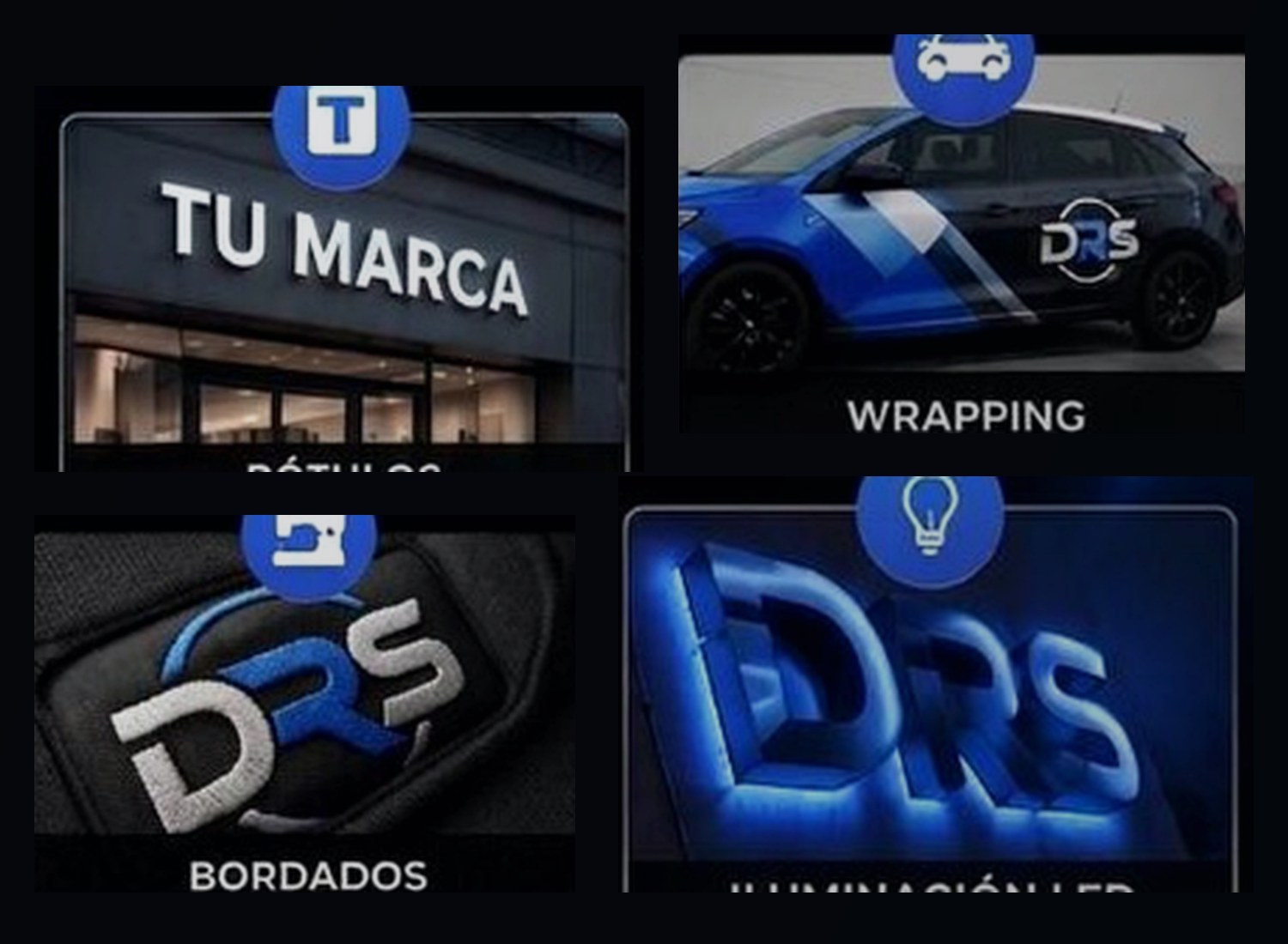 Servicios visuales de DRS Rotulación